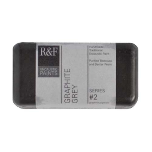 R&F Encaustic 40ml Paint, Graphite Grey