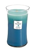 WoodWick Gentle Rain Trilogy Fragrance Jar Candle, Large
