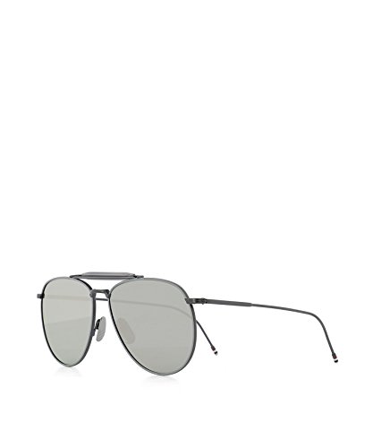 Thom Browne Men's Tb015ltdblkgry62 Grey Steel Sunglasses