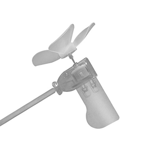 Blesiya Micro Wind Turbines Wind Generator Mini DC Motor Blades Assembly Kits Set