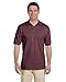 Jerzees 50/50 Men's 5.6 oz. Jersey Polo with Spotshield (Maroon, Medium)