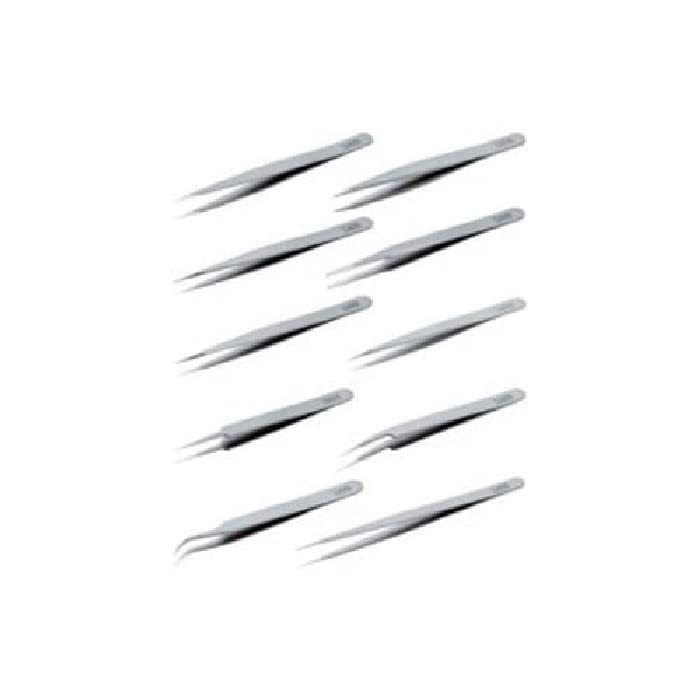 'Neolab Double-Sided Colour Ion Type 3 0214 Tweezers, Ultra-Fine, 120 mm