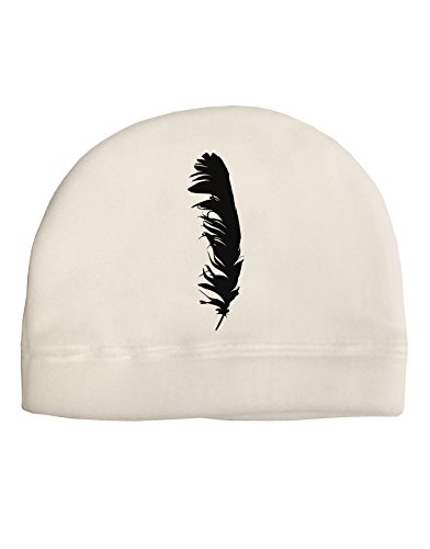 TooLoud Black Feather Child Fleece Beanie Cap Hat