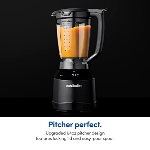 NutriBullet NBF50520 Touch Combo Blender, 64 oz, Black Pricepulse