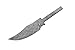 SZCO Supplies Damascus Clip Hunter Knife Blade