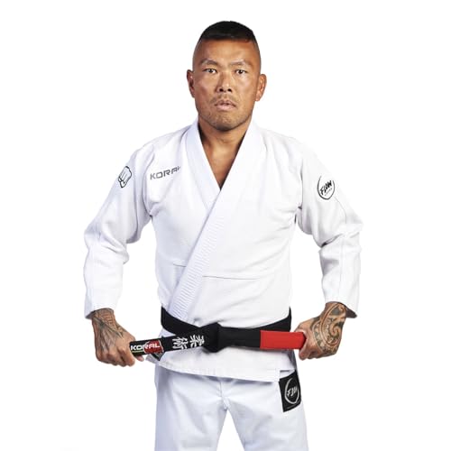 Kimono Jiu-Jitsu Branco Flow Koral