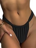 SOLY HUX Women's Sexy Thongs Bikini Bottoms