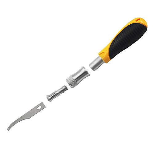 Precision Craft Hobby Knife Set Deburring Including 2 Size Knife and 22PCS Precision Carving Blades for Cutting, Art, Hobby, Scrapbooking, Stencil - Thumbnail 5