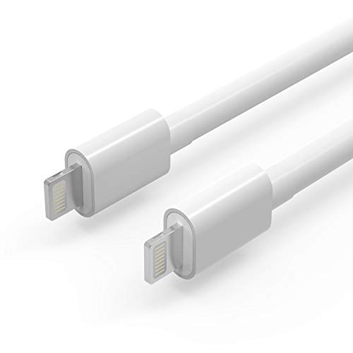EMATETEK Extender Cable Male to Male Transfer Video Audio Music Picture Data and Power Charge. 1PCS 3.3Feet Male to Male Extension Connector Cord Made of White ABS. - Thumbnail 7