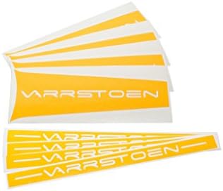 Varrstoen Spoke (4) /Lip (4) Decal Set 17" ES2 ONLY Phoenix Yellow
