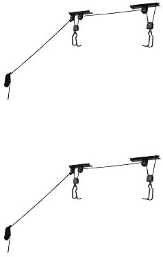 2005 RAD Cycle Products Heavy Duty Bike Lift Hoist For Garage Storage 100lb Capacity Mountain Bicycle Hoist