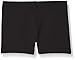 Gia-Mia Dance Girls' Big Dance Short, Black, Small