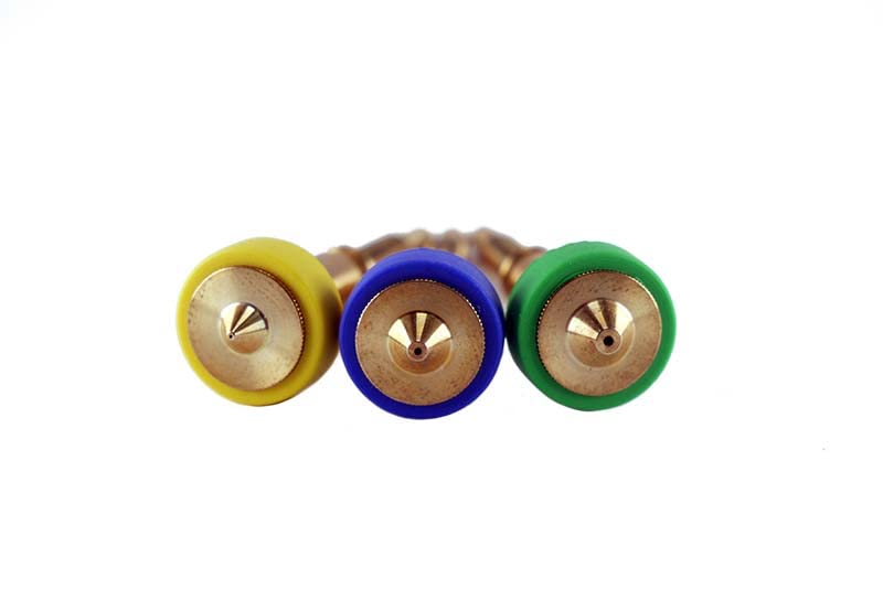 E3D RapidChange Revo™ Nozzle Triple Packs (1 x 0.25mm, 0.6mm & 0.8mm Brass Nozzles)