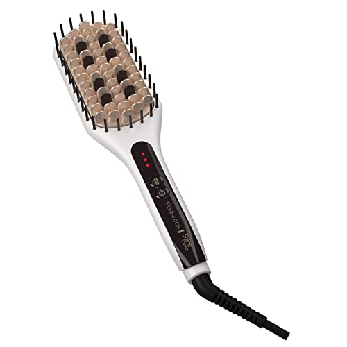 Remington Shine Therapy Hair Straightener Thermal Brush Ceramic Infusion  Technology, Argan Oil Keratin Inf