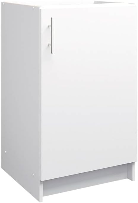JD Greta 500mm Kitchen Base Cabinet Unit - White Matt Finish