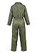 Kids Air Force Fighter Pilot Costume Top Gun Role Play Costumes Boys Flight Jumpsuit Army Flightsuit Outfits Green M