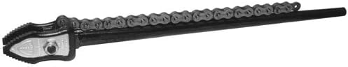 Gearench C12-P - Pipe Wrench - 27 in OAL, 2-1/2 in Max Jaw Capacity, Straight Head Angle, Steel Material, Standard Adjustment Type