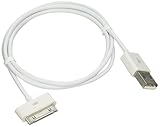 Generic 5 Pack 3 Ft (1M) iPhone 4/4S Charging Cable Cord (White)