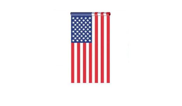 Amazon Com 4x6 Ft Us American Flag With Pole Sleeve Banner Style