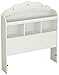 South Shore Tiara Bookcase Headboard, Twin, White