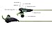 Koncen X11 Bluetooth 4.1 Wireless Sports Headset for Smartphone – Black & Green