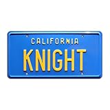 Knight Rider | Knight | Metal Stamped License Plate