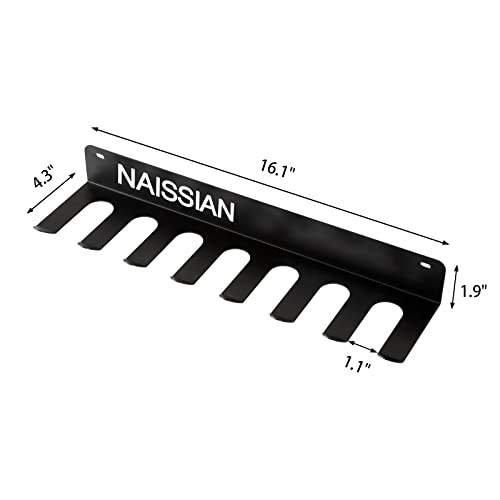 Naissian Bat Rack for Wall,Baseball Bat Holder for Storage Hanging