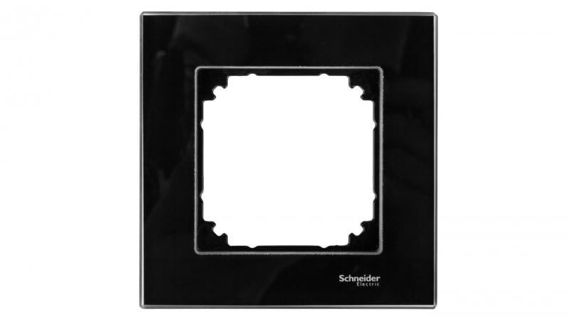 Schneider Electric mtn404103 Frame Elegance Crystalline 1 Element, Black