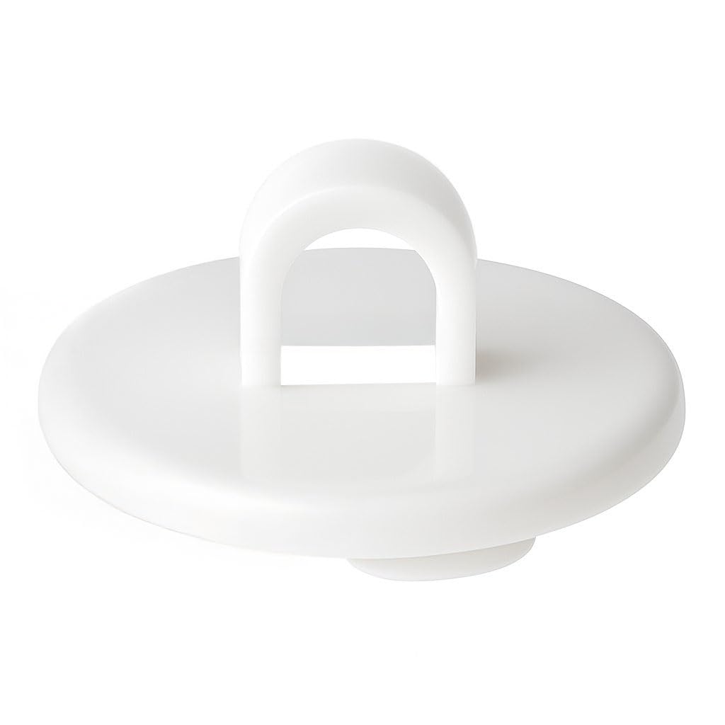 KLEBESHOP24 Ceiling Hooks for Gluing, White, Adhesive Eyelets, 5, 20 or 100 Pieces, for Hanging Price Tags, Decoration Elements etc. / (Pack of 100)