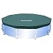 Intex Round Metal Frame Pool Cover, Blue, 10 ft primary