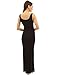 PattyBoutik Mama Tie-Dye/Solid Scoop Neck Sleeveless Maxi Dress