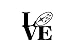 love outback forester impreza STI WRX BRZ window sticker vinyl decal
