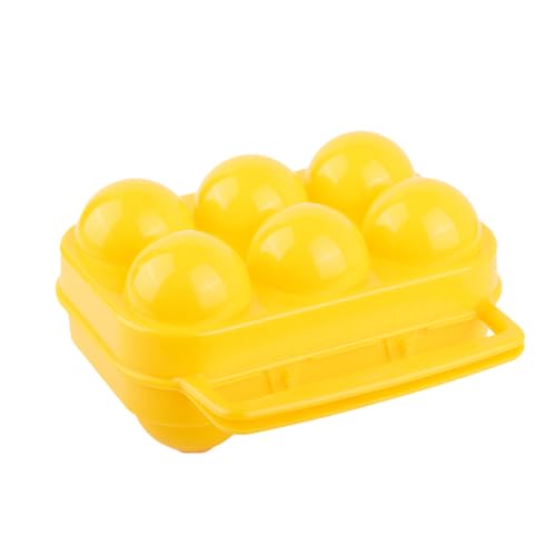 Coghlan's 6-Count Camping Egg Holder – Durable, Compact, Lightweight Storage Container for Outdoor Cooking, Travel, and Camping Adventures