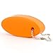 Cornucopia Brands Orange Foam Floating Key Chain Key Floats (2 pack); Great Keychain for Boating,Fishing, Sailing and Outdoor Sports