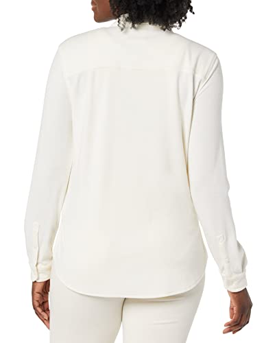 AMAZON ESSENTIALS WOMEN’S UTILITY SHIRT (AVAILABLE IN PLUS SIZE) (PREVIOUSLY AMAZON AWARE), OFF-WHITE, 4X