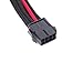 Silverstone Tek Sleeved Extension Power Supply Cable with 1 x 8-Pin to PCI-E 8-Pin Connector (PP07-PCIBR)