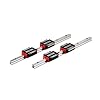 TEN-HIGH-Linear-Rail-CNC-Parts-2pcs-Linear-Rail-HSR15-200mm-Approx-787inch-Linear-Guideway-Rail4pcs-HSR15CA-Square-Type-Carriage-Bearing-Block