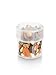 Lekue 3.3 Inch Set of 3 Stretch Tops, Clear