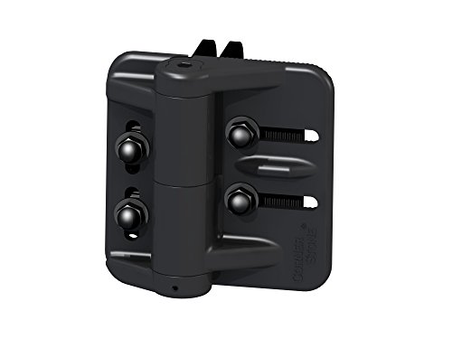 Cornerstone Medium Size Multi Adjustable Hinge Set - Black