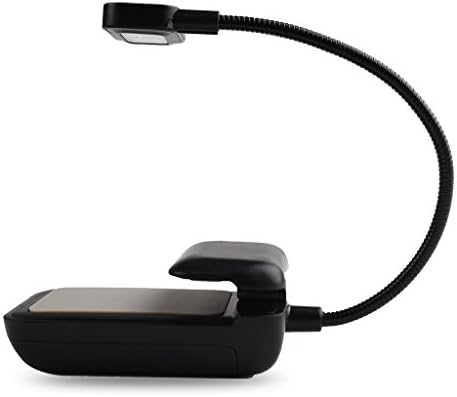 Compact Dual LED Book clip on light or Reading Light for Amazon Kindle 1 / 2 / 3 / 4 / 5, Kindle 7th Gen / 8th Gen, Kindle Touch, Kindle DX/DXG, 6" E Ink Display, Nook, eBook Reader, Tablet, Book