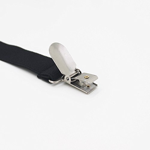 image for YYST 2-pc Adjustable Elastic Motorcycle Biker Elastic Boot Straps Pant