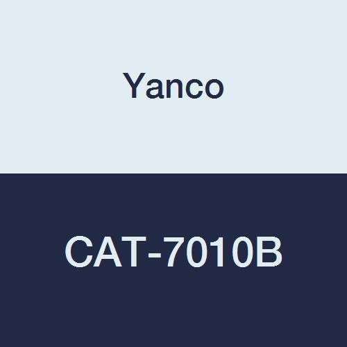 Yanco CAT-7010B Catering Party Plate, 9.5" Diameter, Melamine, Black Color, Pack of 24