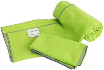Miss Mila Set of 2 Yoga Towels-Soft Microfiber,Super Absorbent,Non Slip Towels For Hot Yoga,Bikram,Sports And More!Choose Your Favorite Color !
