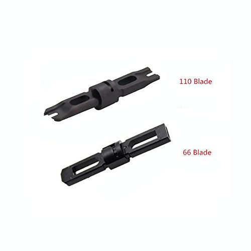 Punch Down Impact Tool with 110 and 66 Blades, Network Wire Cable Cat6