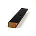 ArtToFrames 12x36 inch Satin Black Picture Frame, 2WOMFRBW26079-12x36