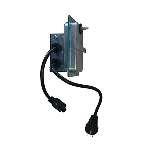 Tjernlund PS1503P Plugin Air Pressure Activation Switch for Duct Fans in Central Heating and