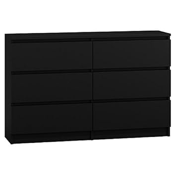 Daily Deal Offers Modern Design Large Wide 6 Drawer Chest Of