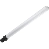 T-H Marine Overflow Drain Tube - 18 in Straight with Screen - Fits 1-1/2 in Thru-Hulls (1-5/8in OD Boot) - Livewell and Baitwell Drain Tube - PVC - Easy Pull Top Removal