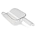 New Star Foodservice 34448 Polycarbonate Plastic Utility Ice Scoop, Clear, 64-Ounce