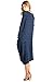 12 Ami Asymmetrical Heathered Sweater Knit Midi Dress (S-XXL) - Made in USA